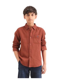 RARE ONES - Regular Fit Plain Shirt