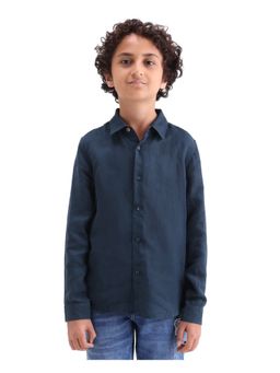 RARE ONES - Linen Blend Full Sleeve Shirt