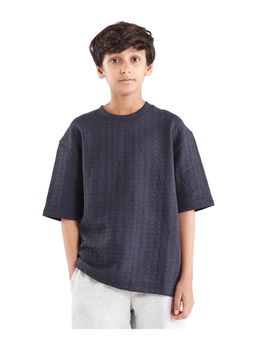 RARE ONES - Monogram Print Jacquard T-Shirt