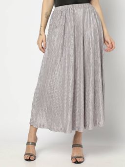 GAP - Women Sliver Textured Mid Rise Skirt