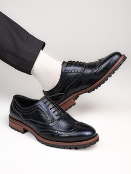 Alberto Torresi - Tyler Bursh Off Midnight Black Brogues