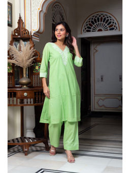 Bhavini Paris - Dhwani Straight Kurta with Pant