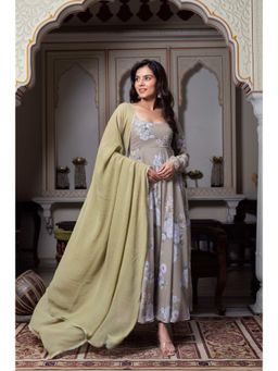 Bhavini Paris - Gautami Anarkali with Pant and Dupatta