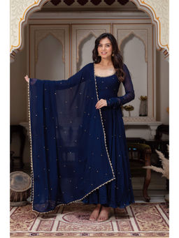 Bhavini Paris - Manika Anarkali with Pant and Dupatta