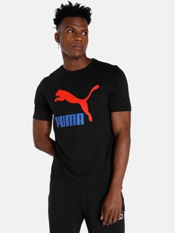 Puma - Classics Logo Mens Black T-shirt