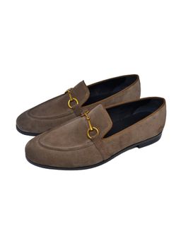 SHUTIQ - Cedar Horse Bit Rawhide Brown Lather Loafers