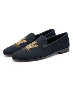 SHUTIQ - Trio Antique Black Shoes