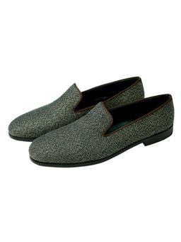 SHUTIQ - Tweed Slip-Ons