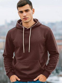 Bewakoof - Men's Brown Hoodies