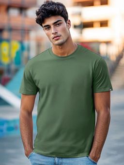 Bewakoof - Men's Green T-shirt