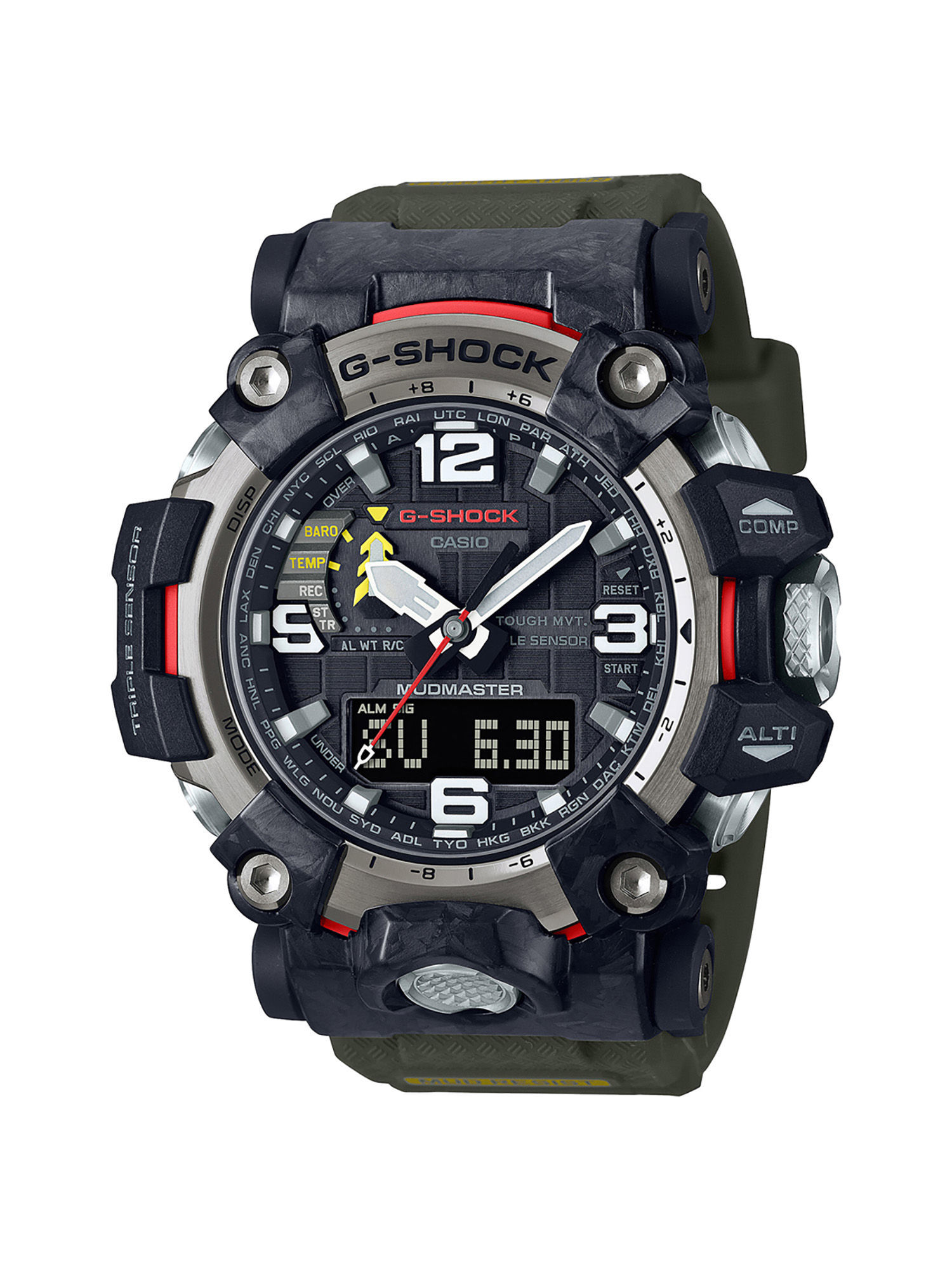 Buy Casio G-Shock Mudmaster GWG-2000-1A3DR AnalogDigital Dial