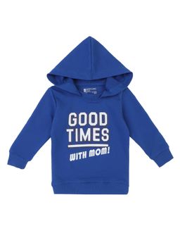 Bodycare - Boys Sweat Shirt Hoodie Full Sleeves Solid Royal Blue