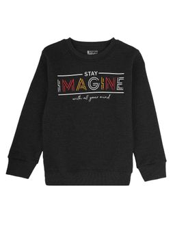 Bodycare - Proteens Boys Sweat Shirt Round Neck Full Sleeves Solid Anthra Melange