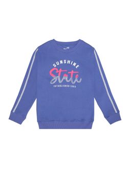 Bodycare - Girls Round Neck Full Sleeves Sweat Shirt - Lavender