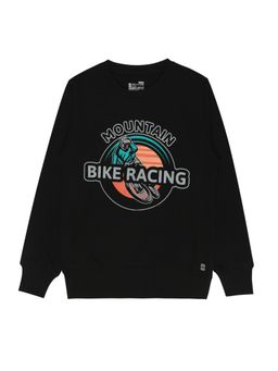 Bodycare - Boys Round Neck Full Sleeves Sweat Shirt - Black