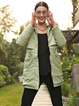STREET 9 - Green Quilted Jacket
