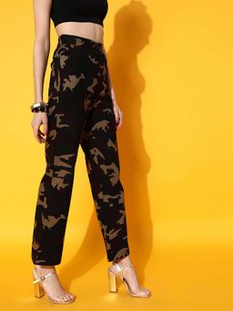 STREET 9 - Olive Boot Cut Trouser