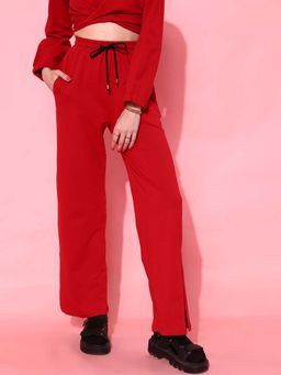 STREET 9 - Red Slit Trouser