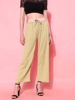 STREET 9 - Green Rib Trouser