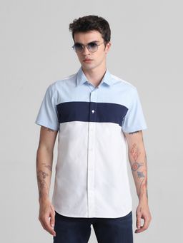 Jack & Jones - Blue Slim Fit Shirt