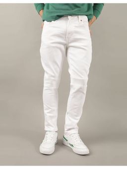 American Eagle - Men White AirFlex Slim Jeans