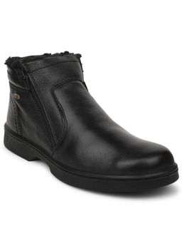 LIBERTY - Windsor 2046-133 Casual Non Lacing Boots for Men's - Black