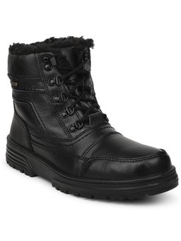 LIBERTY - Windsor 7190-163 Casual Lacing Boots for Men's - Black