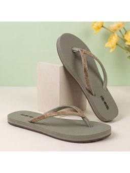 Toucantoes - Lumia Women’s Comfort Flip Flops - Grey