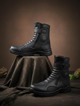LIBERTY - Healers PENGONGG-E Casual Non Lacing Boots for Men's - Black