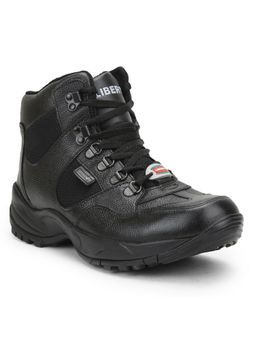 LIBERTY - Freedom SHAURYA Casual Lacing Boots for Men's - Black