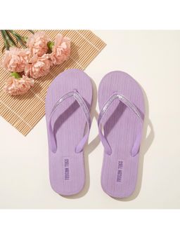Toucantoes - Shimmer Women’s Comfort Flip Flops - Lilac