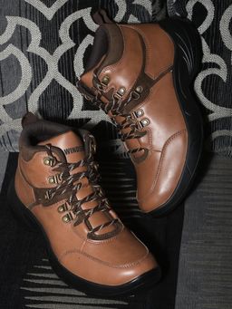 LIBERTY - Windsor ZOOM Casual Lacing Boots for Men's - Tan