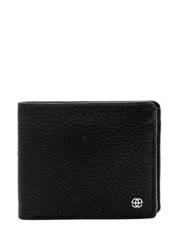 Eske - Riley Leather Men's Two Fold Wallet Black Texas