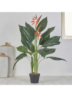 HomeTown - Ilana Artificial Paradise Bird Potted Plant 100 cm In Green Colour