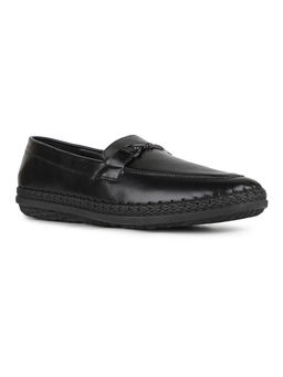 Inc.5 - Women Black Casual Solid Pattern Round Loafers