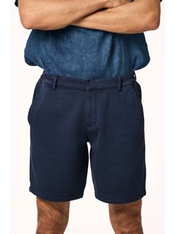 TERRA LUNA - Men Blue Solid Shorts