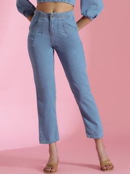 Belliskey - Women Light Blue Slim Fit Jeans