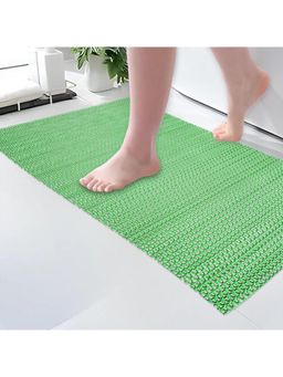 Kuber Industries - 2X4 Ft Pvc Rubber Multipurpose Bathing & Swimming Pool Mat Green