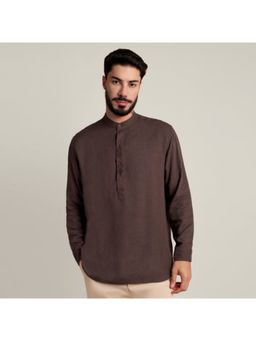 Saltpetre - Solora Limited Edition Mandarin Collar Half Placket Shirt