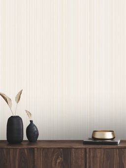 Excel - Wallpaper Sunspear Golden Stripes In Grey