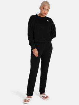 Puma - Womens Tracksuit Black (Set of 2)