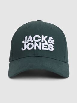 Jack & Jones - Green Embroidered Logo Print Cap