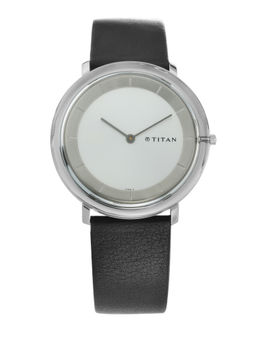 Titan - Silver Round Analog Watch -1778SL01