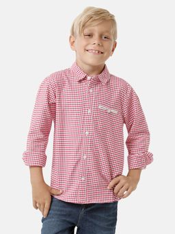 Kate & Oscar - Boys Gingham Checked Shirt
