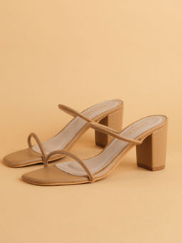 ERIDANI - Madison Beige Heels