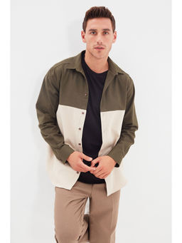 Trendyol - Man Khaki Casual Shirt