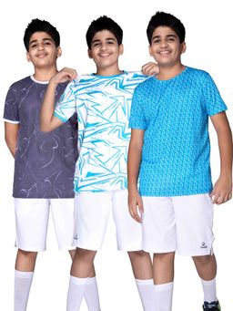 UMILDO - Multi-Color Printed T-Shirts (Pack of 3)