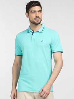 Selected - Blue Polo T-Shirt
