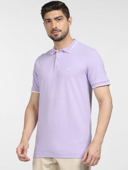 Selected - Purple Polo T-Shirt