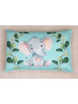 NEW COMERS - Blue Printed Super Soft Baby Pillow